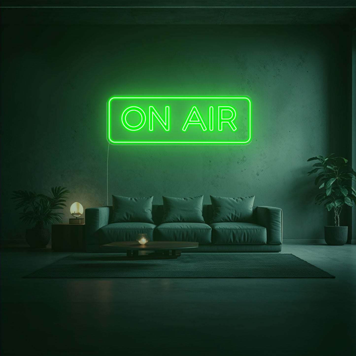 Néon led on air vert