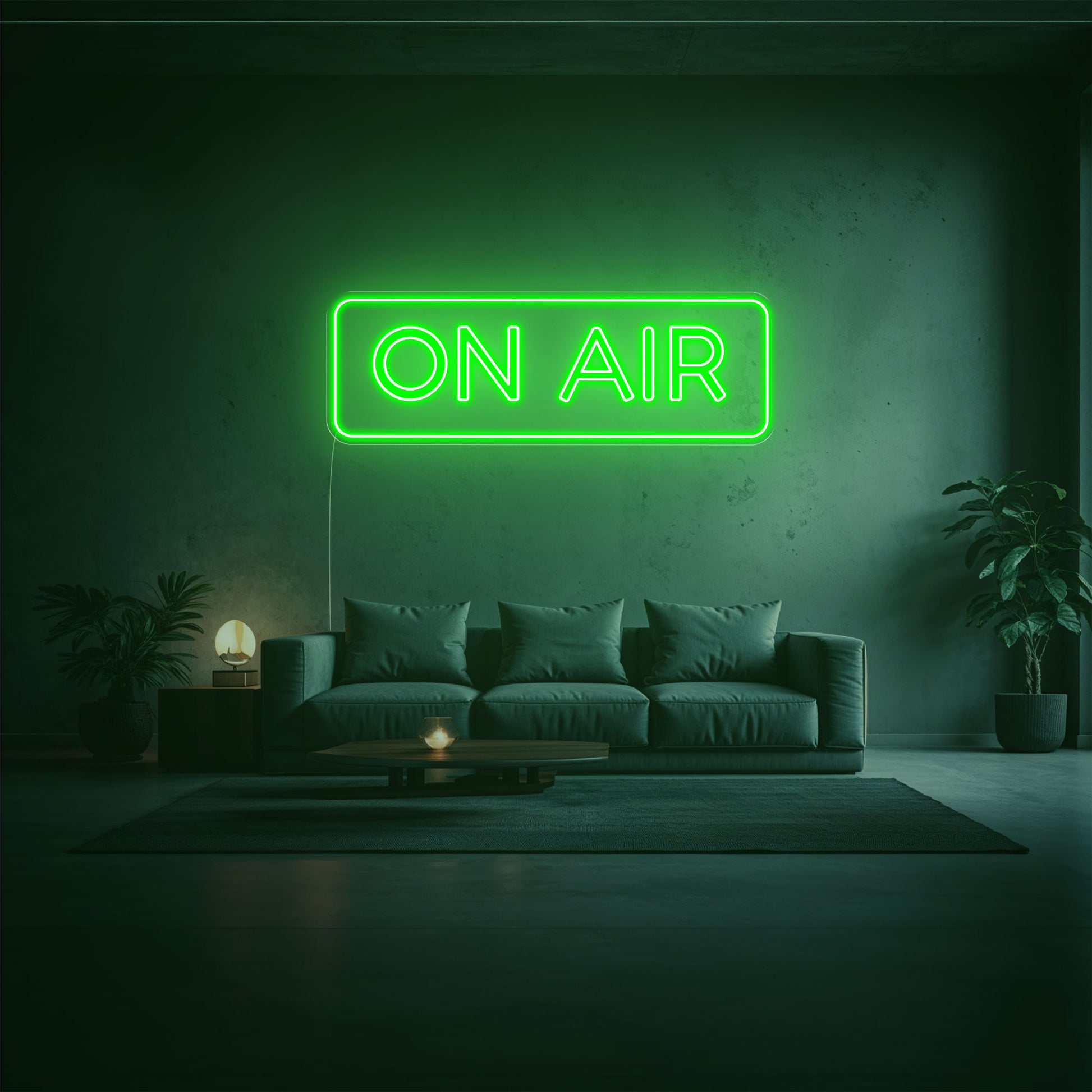 Néon led on air vert