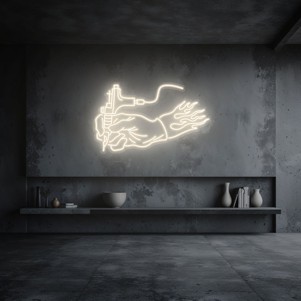 néon led tatouage blanc chaud