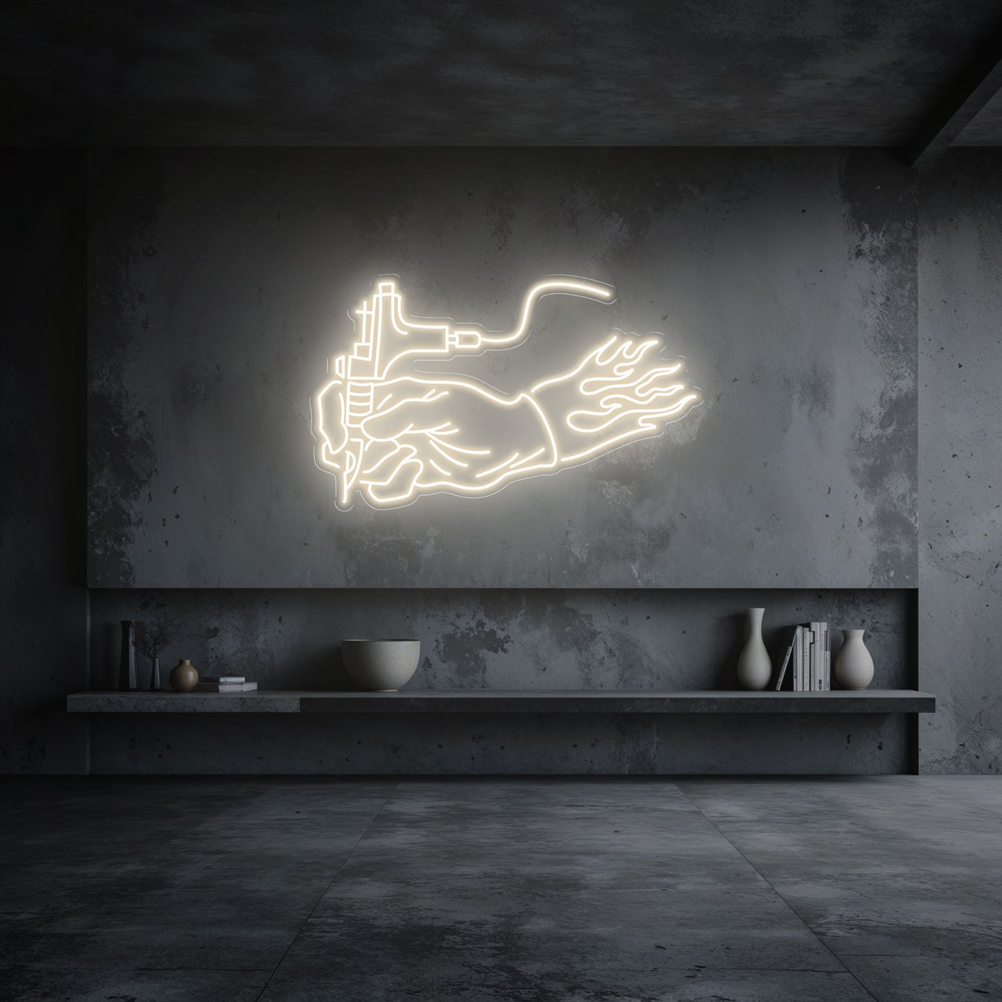 néon led tatouage blanc chaud