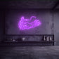 néon led tatouage violet