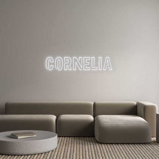 Configurateur Néon Personnalisé CORNELIA