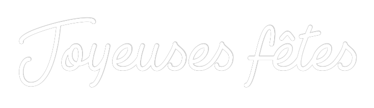 Configurateur Néon Personnalisé Joyeuses fêtes