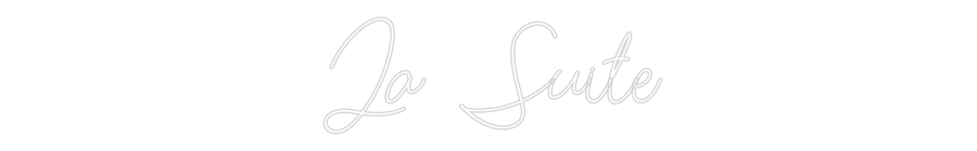 Configurateur Néon Personnalisé La Suite