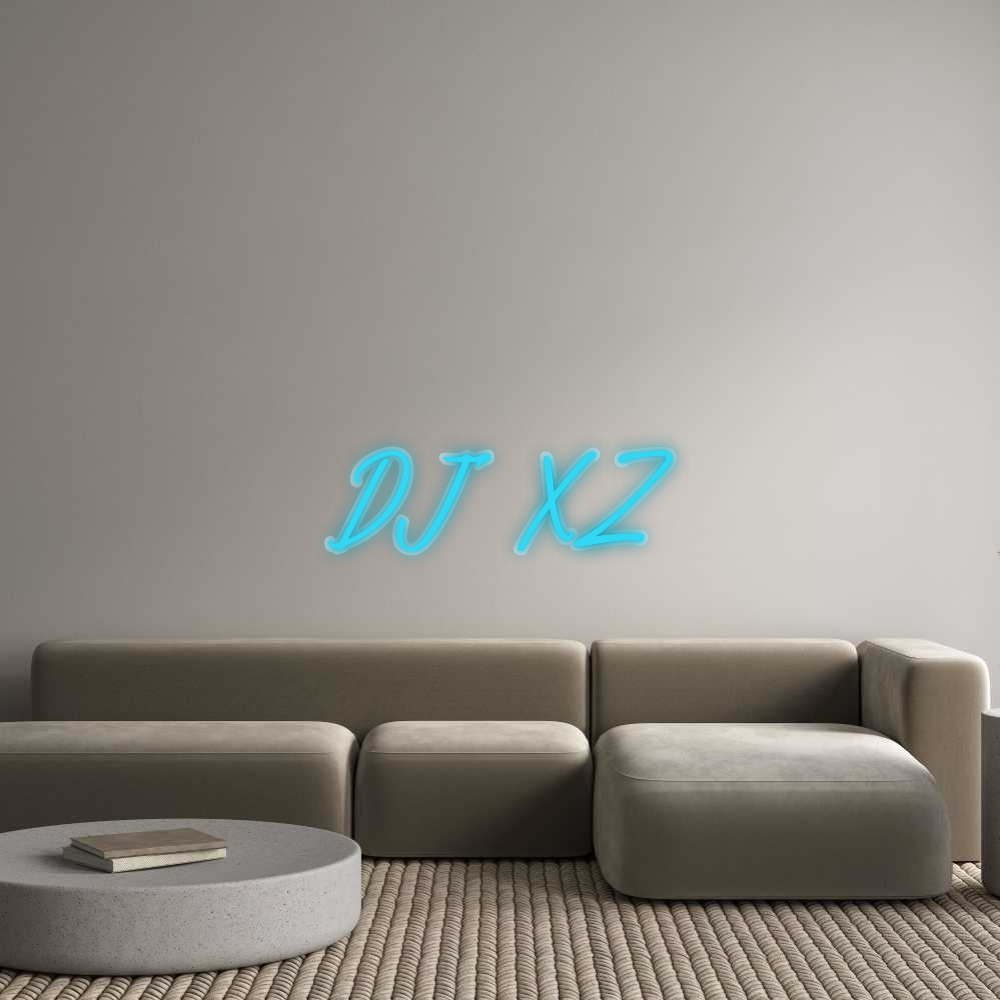 Configurateur Néon Personnalisé DJ XZ
