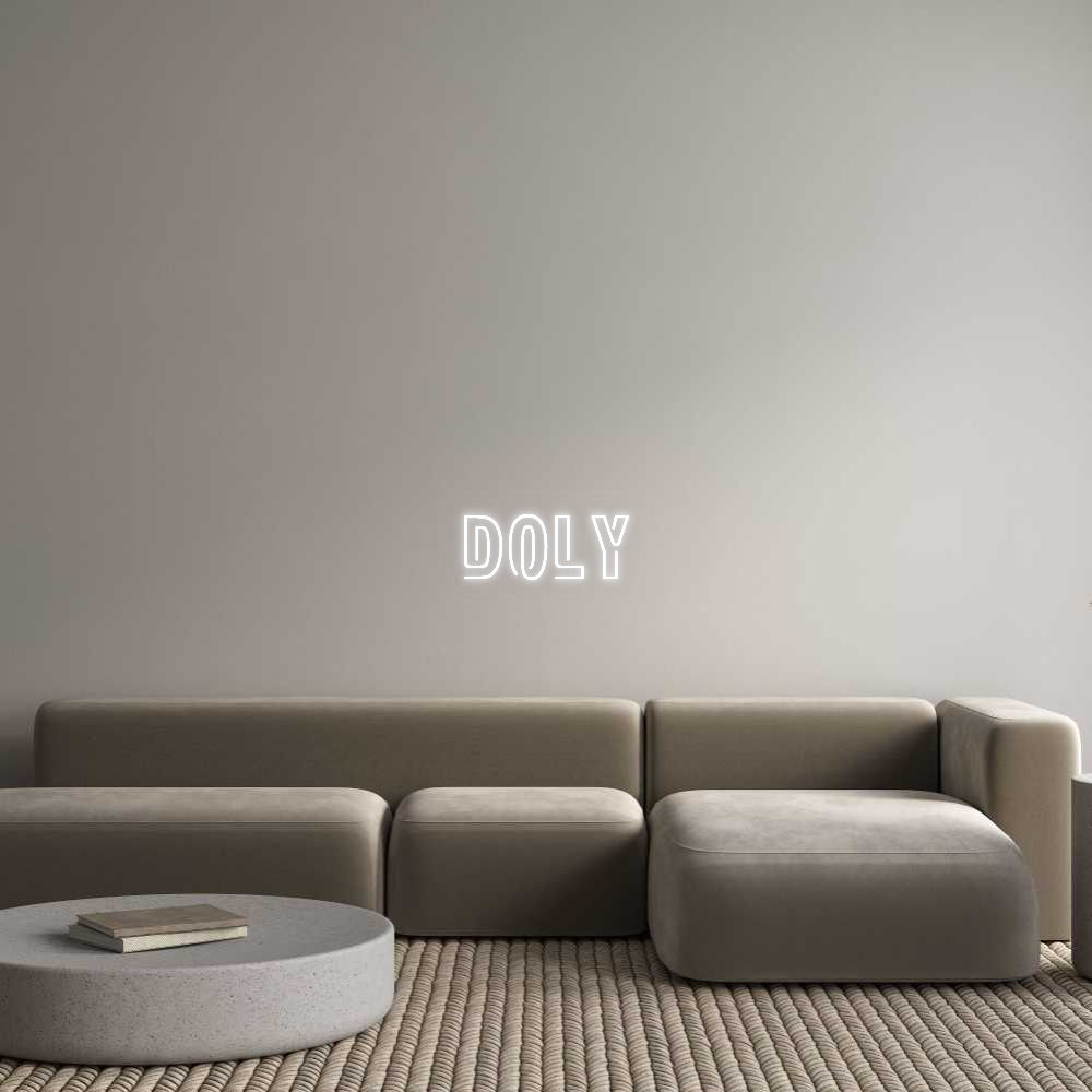Configurateur Néon Personnalisé Doly