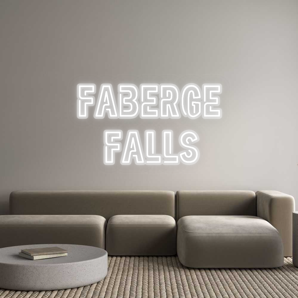 Configurateur Néon Personnalisé FABERGE 
  F...