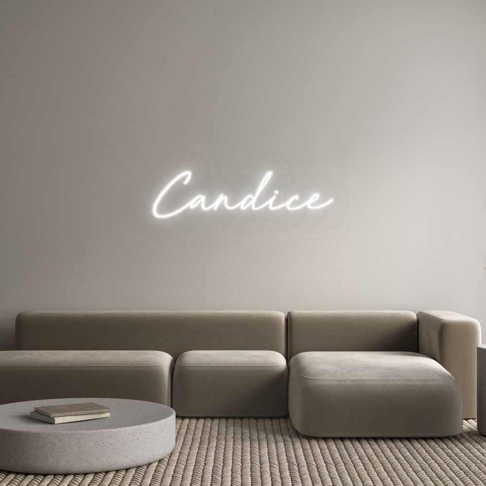 Configurateur Néon Personnalisé Candice