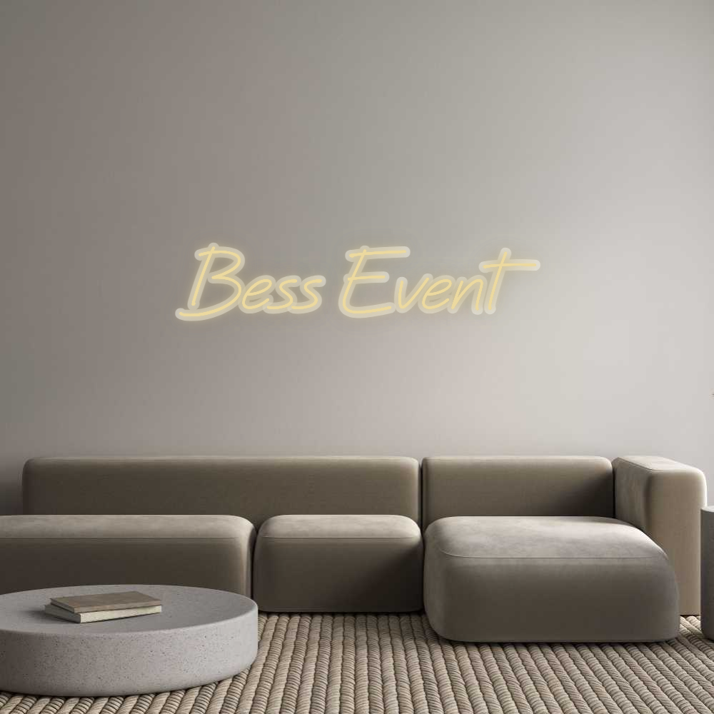Configurateur Néon Personnalisé Bess Event