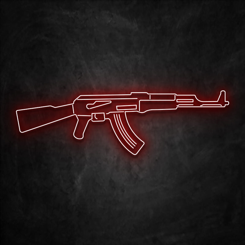 neon AK47 rouge