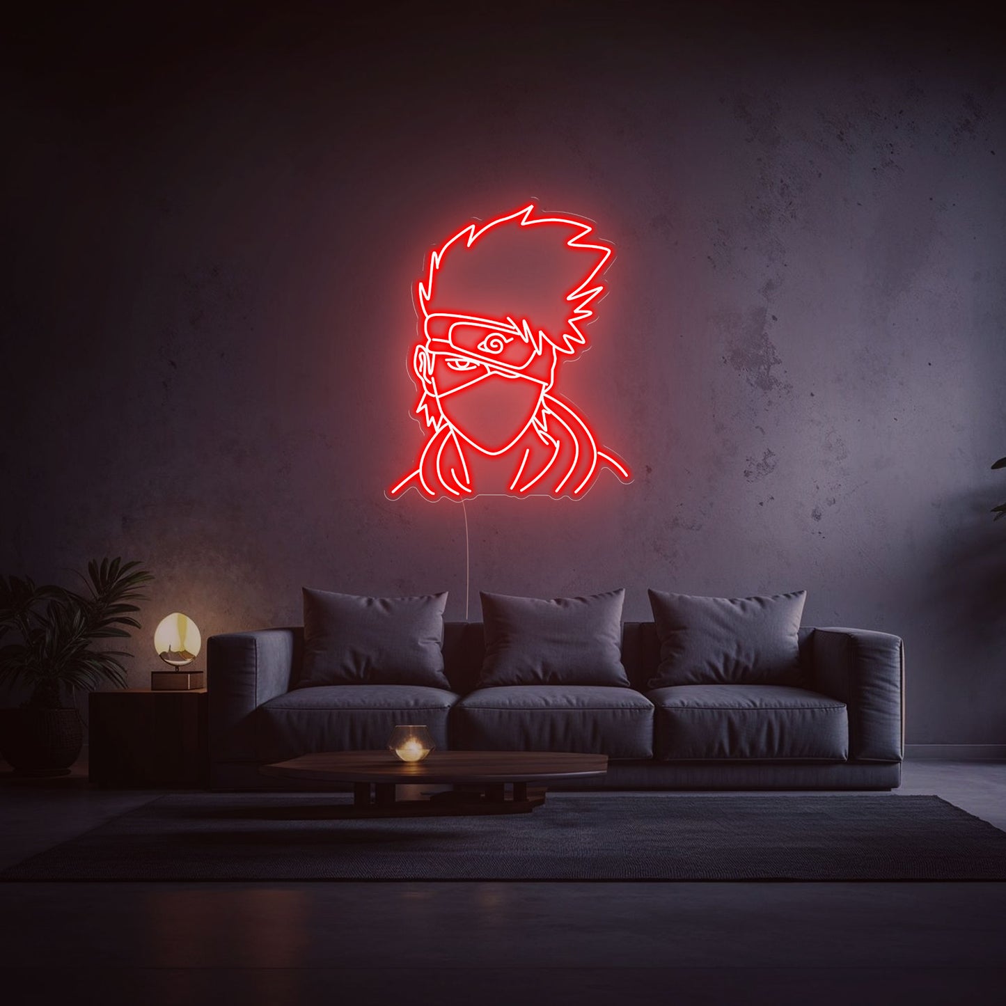 neon Kakashi Hatake rouge