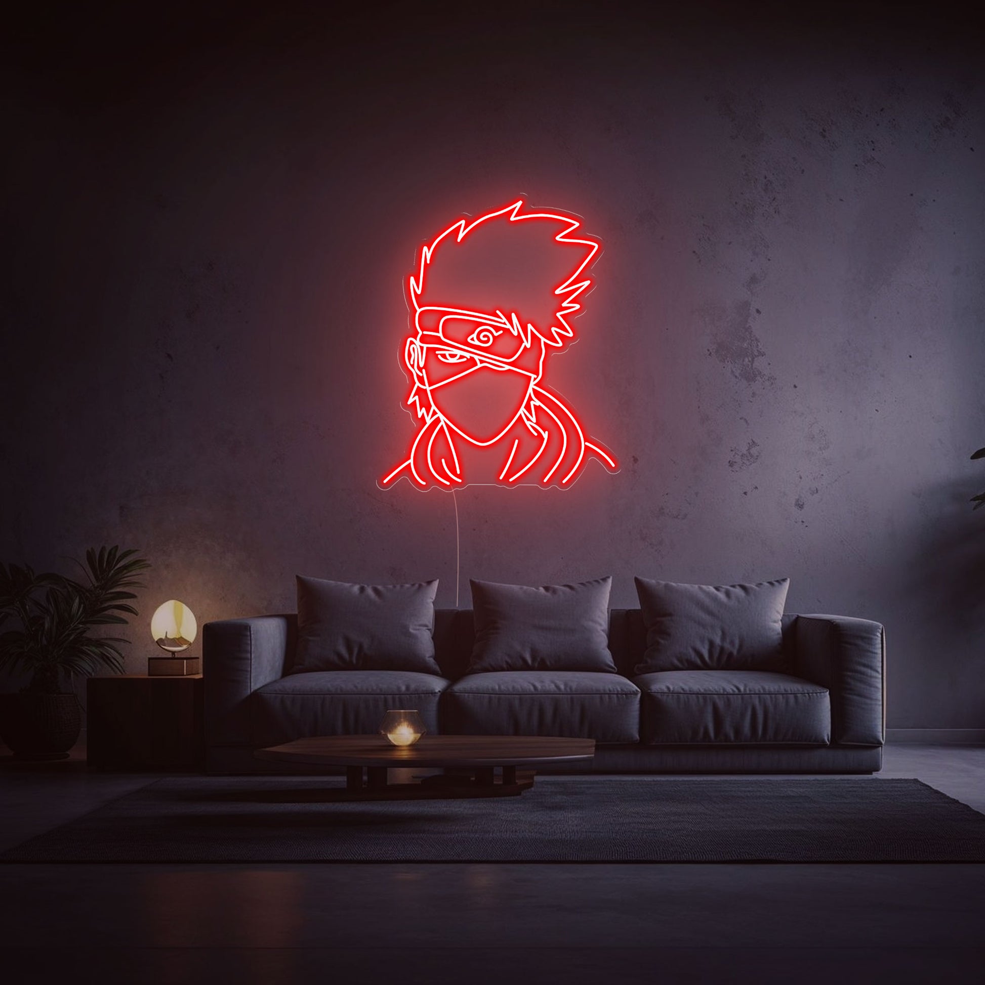 neon Kakashi Hatake rouge