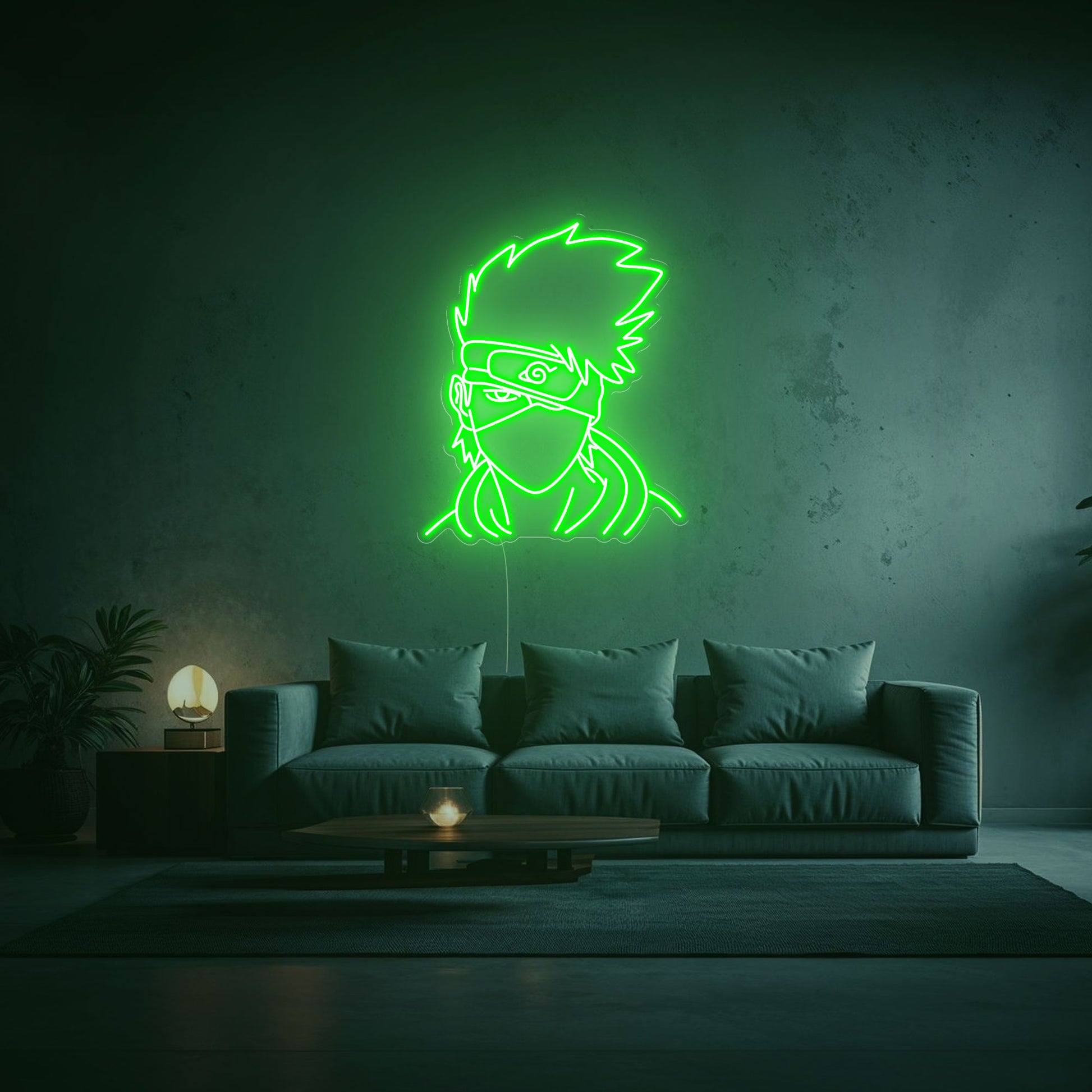 neon Kakashi Hatake vert