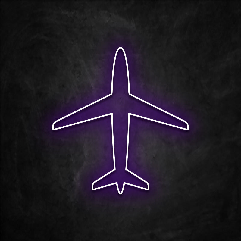 neon avion violet