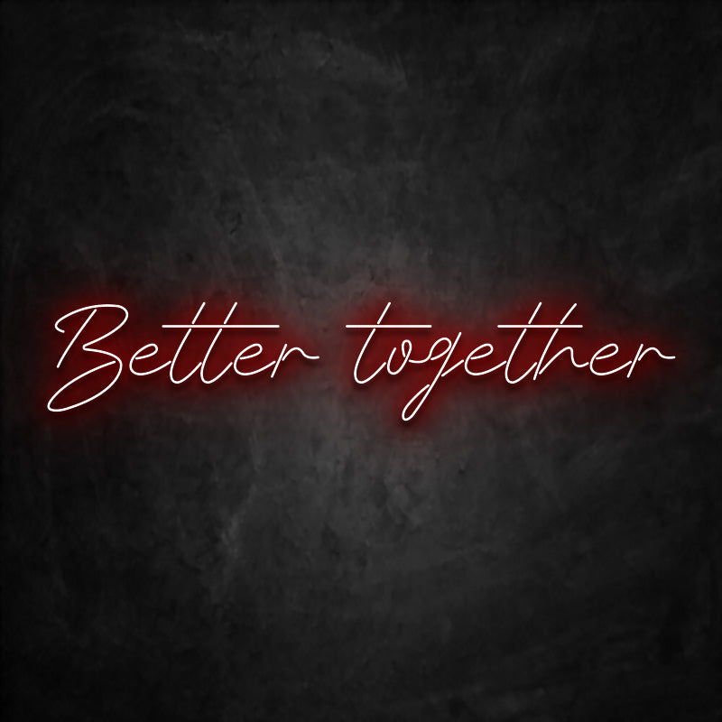 neon better together rouge