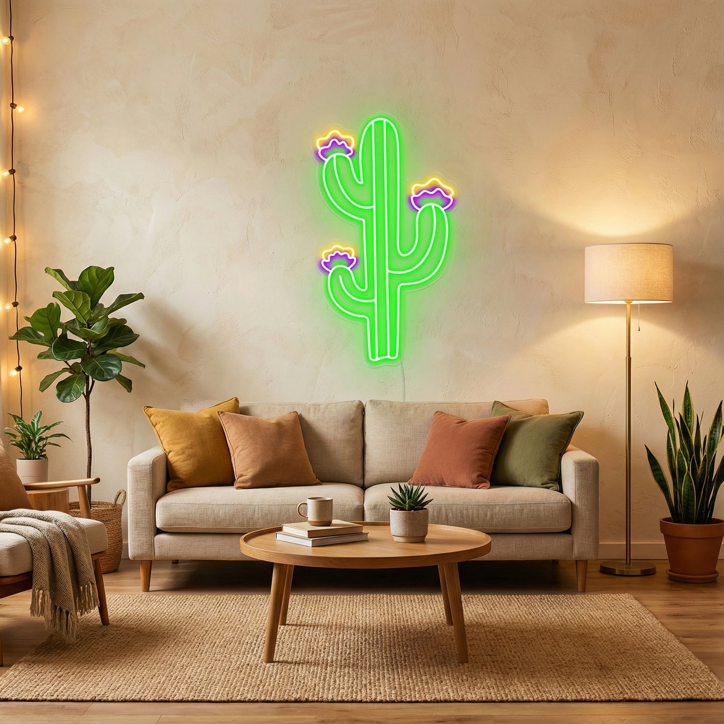 neon cactus led