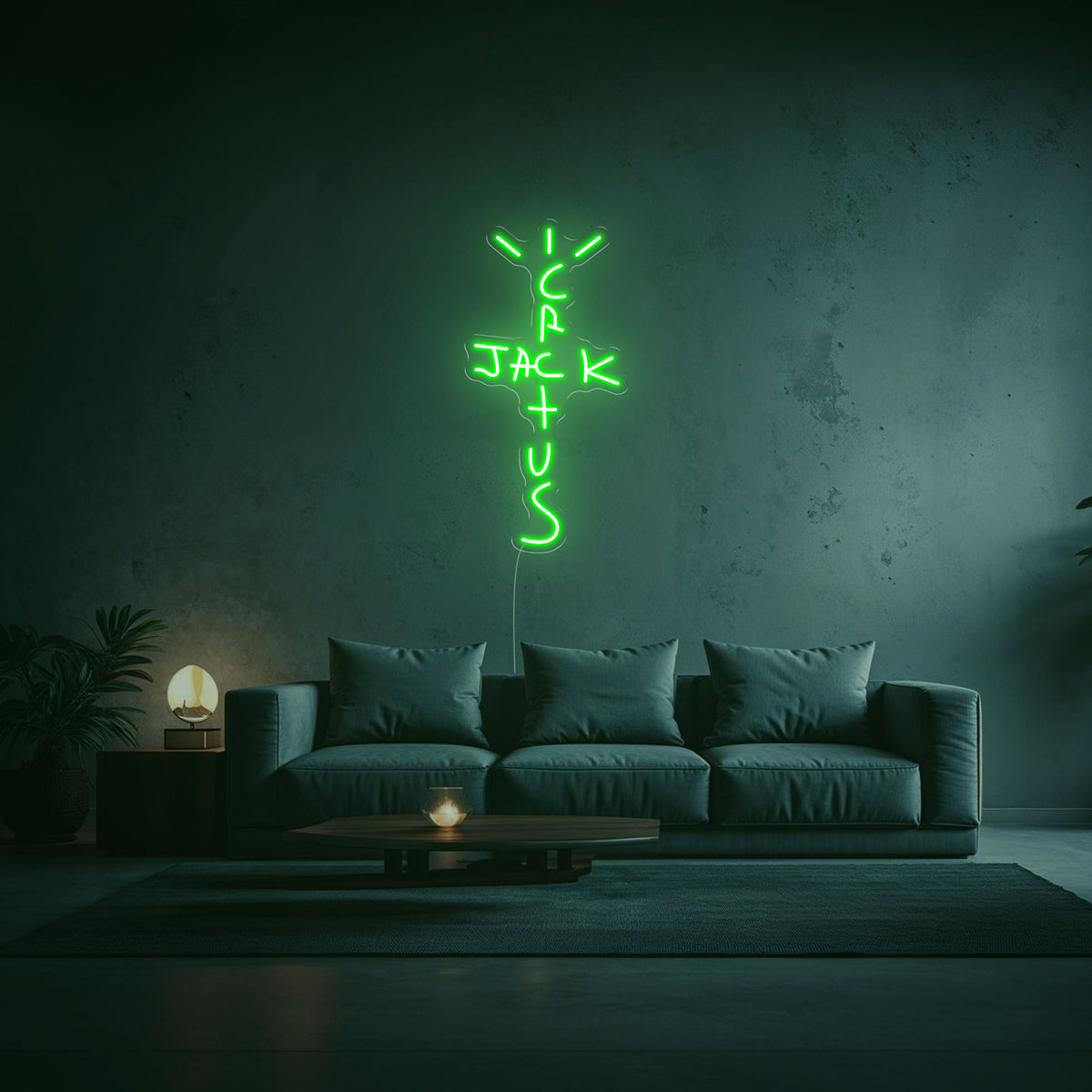 néon cactus jack vert