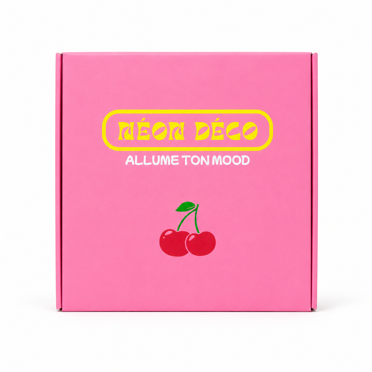 neon cerise boite