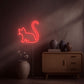 Néon Chaton led rouge