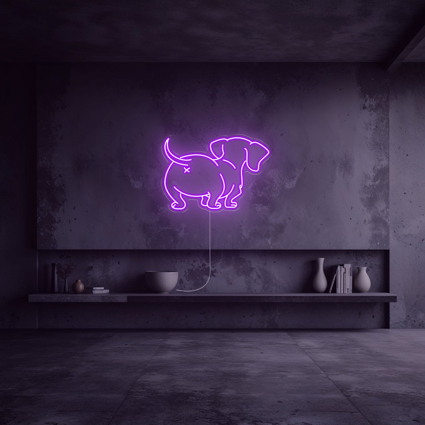 neon-chien-violet