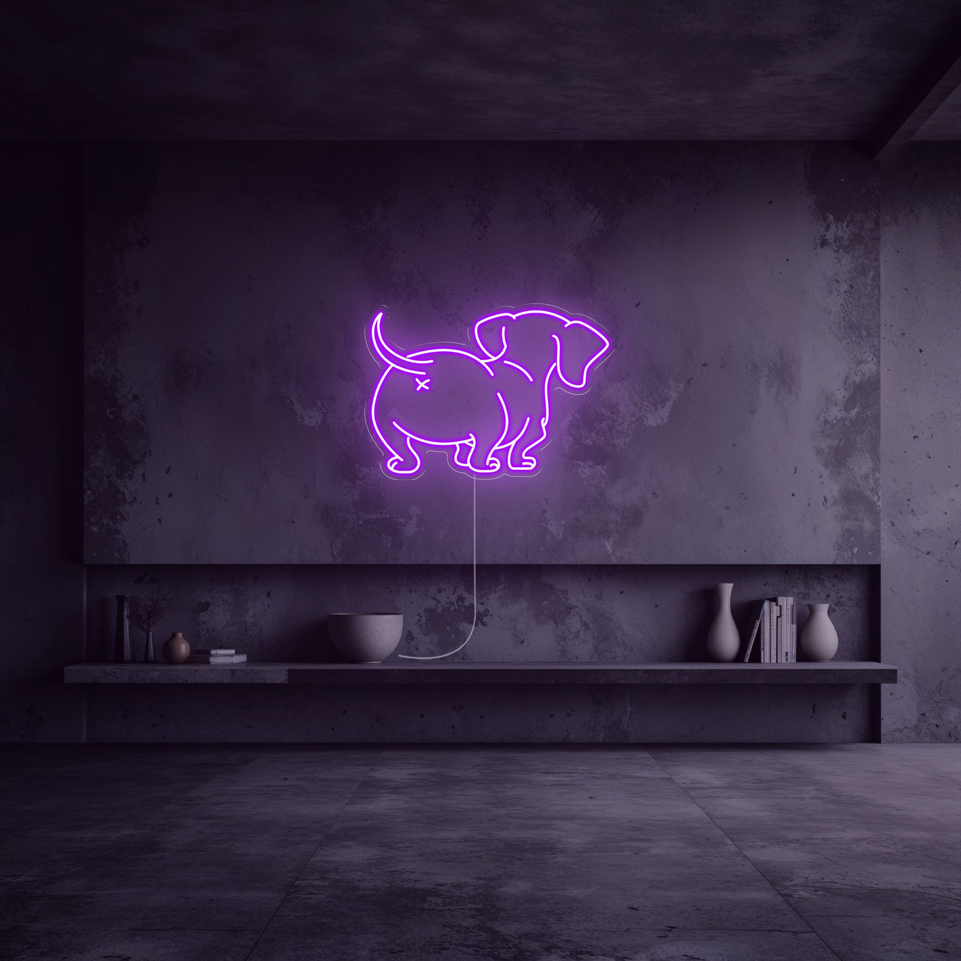 neon-chien-violet
