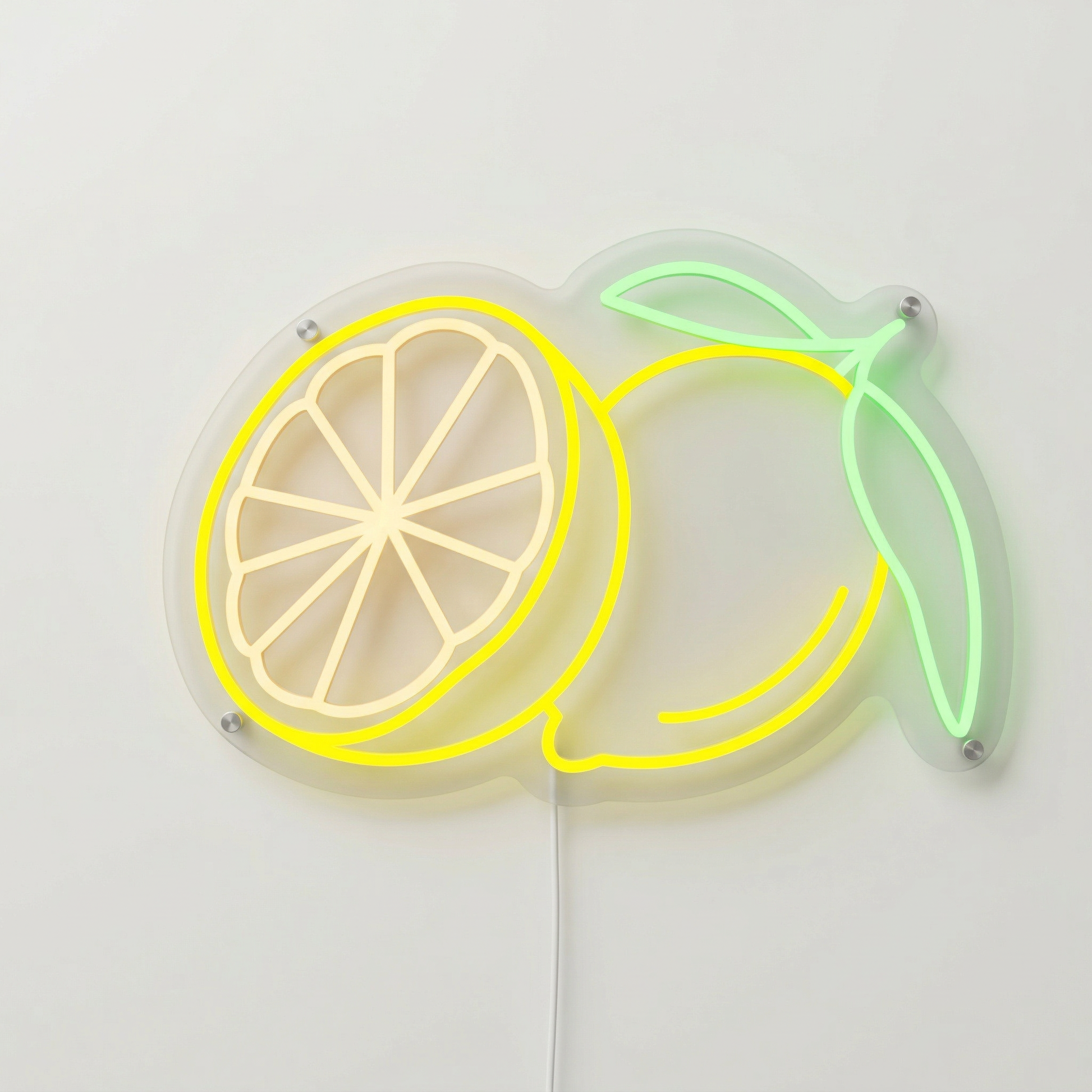 néon led citron