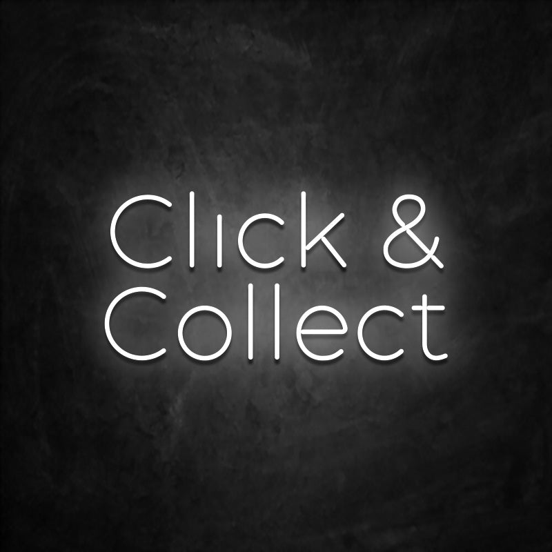 neon click & collect blanc