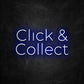 neon click & collect bleu