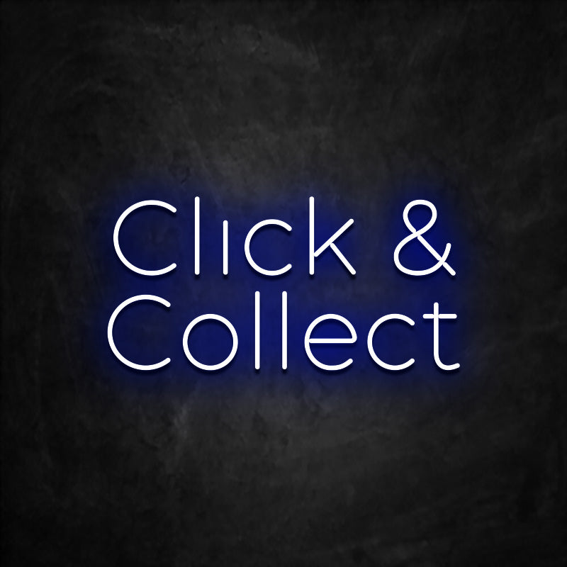 neon click & collect bleu