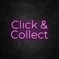 neon click & collect rose