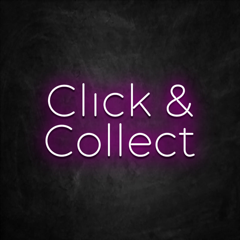 neon click & collect rose