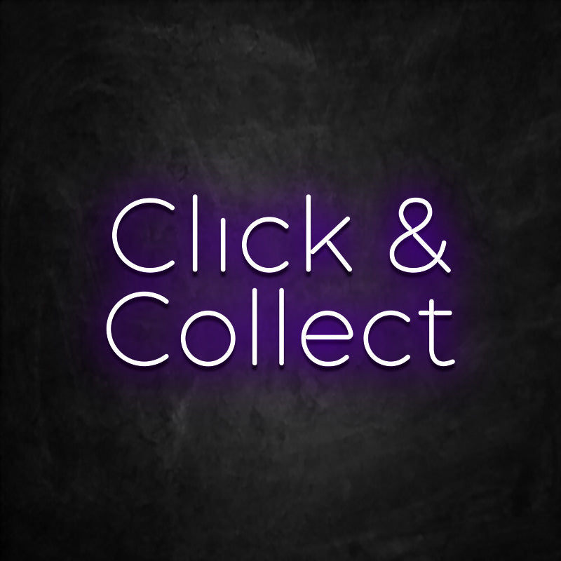 neon click & collect violet