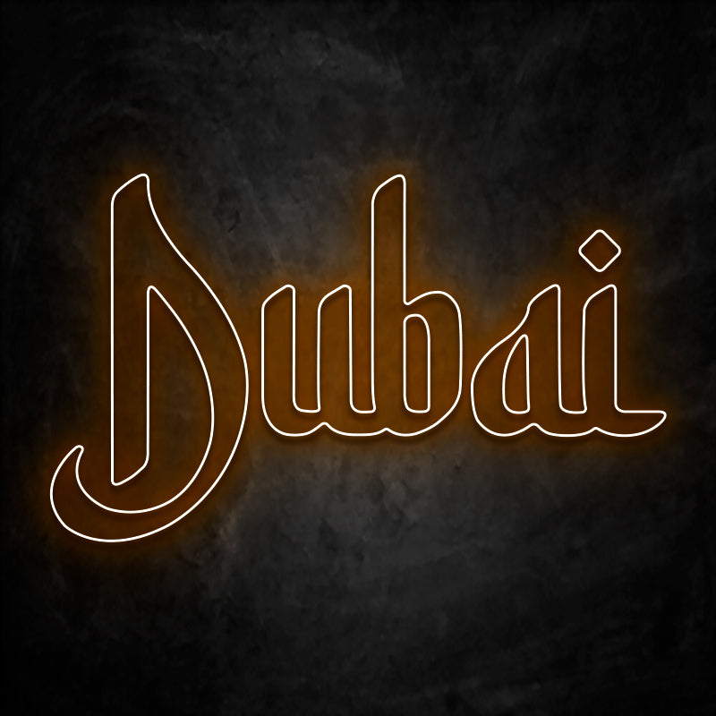 néon led dubail orange