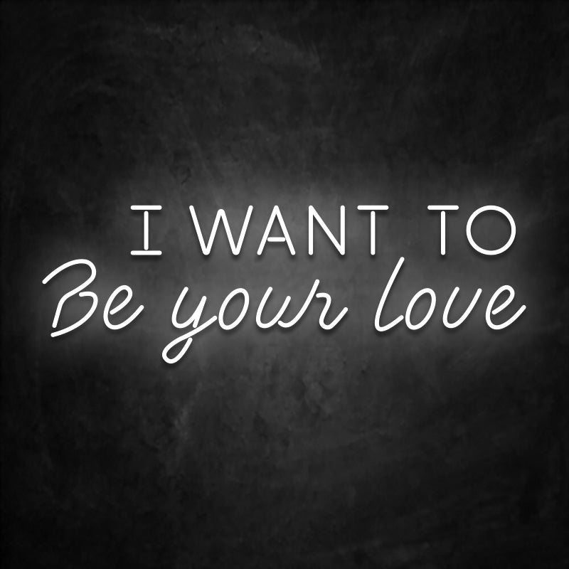 neon-i-want-to-be-your-love-blanc