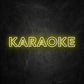 neon karaoke jaune