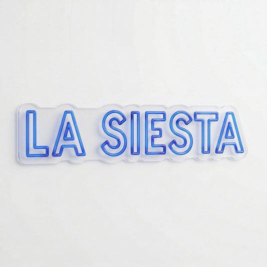 néon la siesta bleu