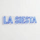 néon la siesta bleu