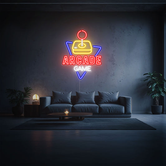 néon led arcade game