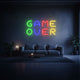 néon led game over