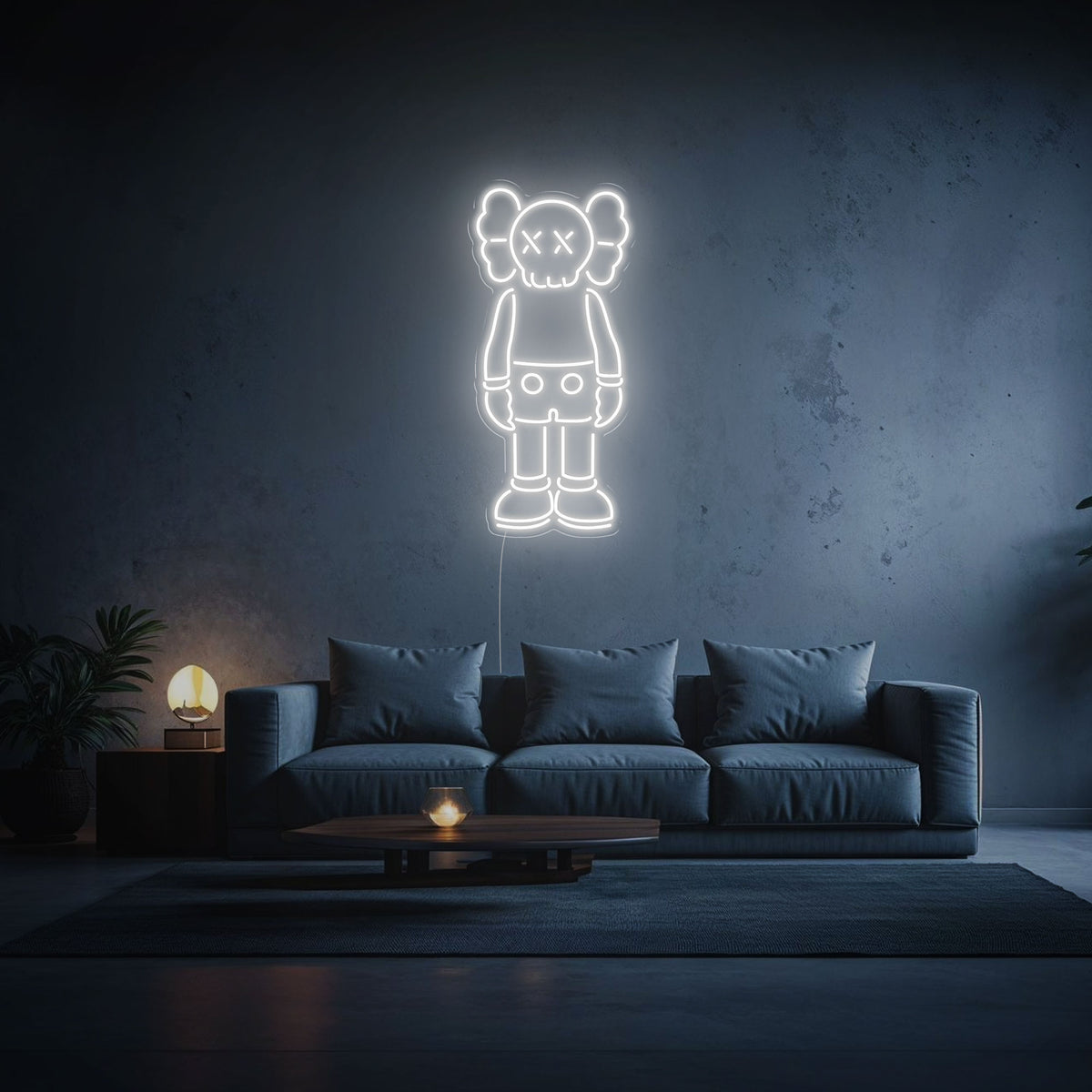 neon-led-kaws-blanc