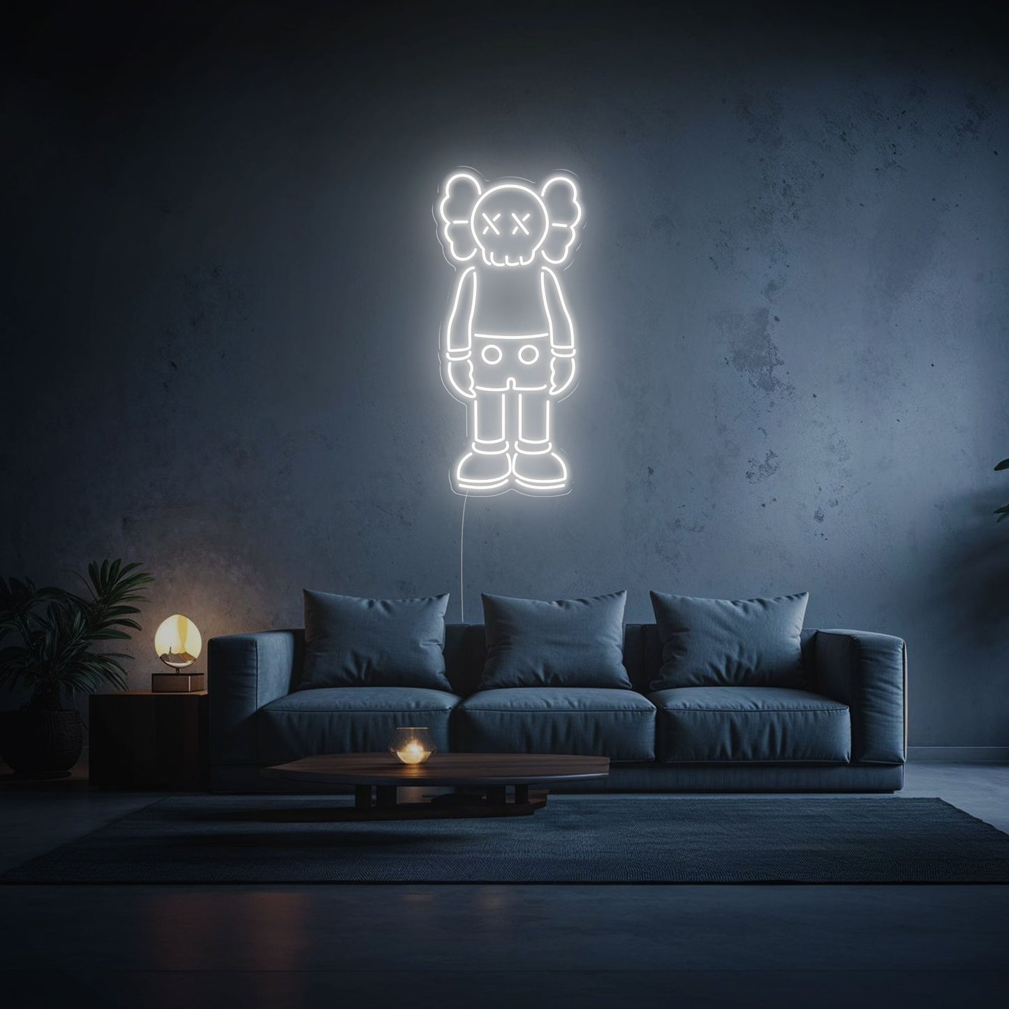 neon-led-kaws-blanc