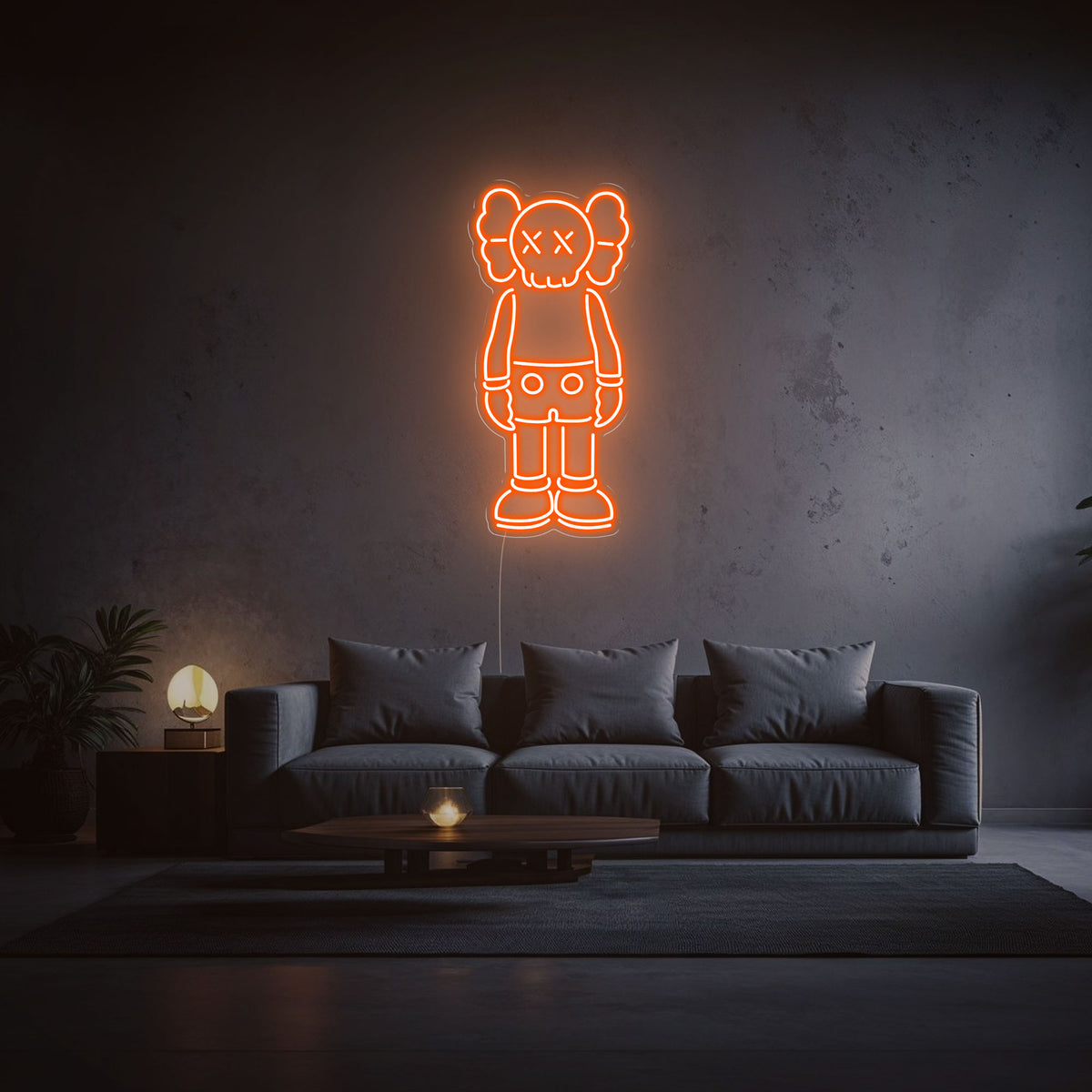 neon-led-kaws-orange