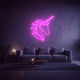 neon led licorne rose