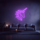 neon led licorne violet
