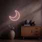 neon led lune rose pale
