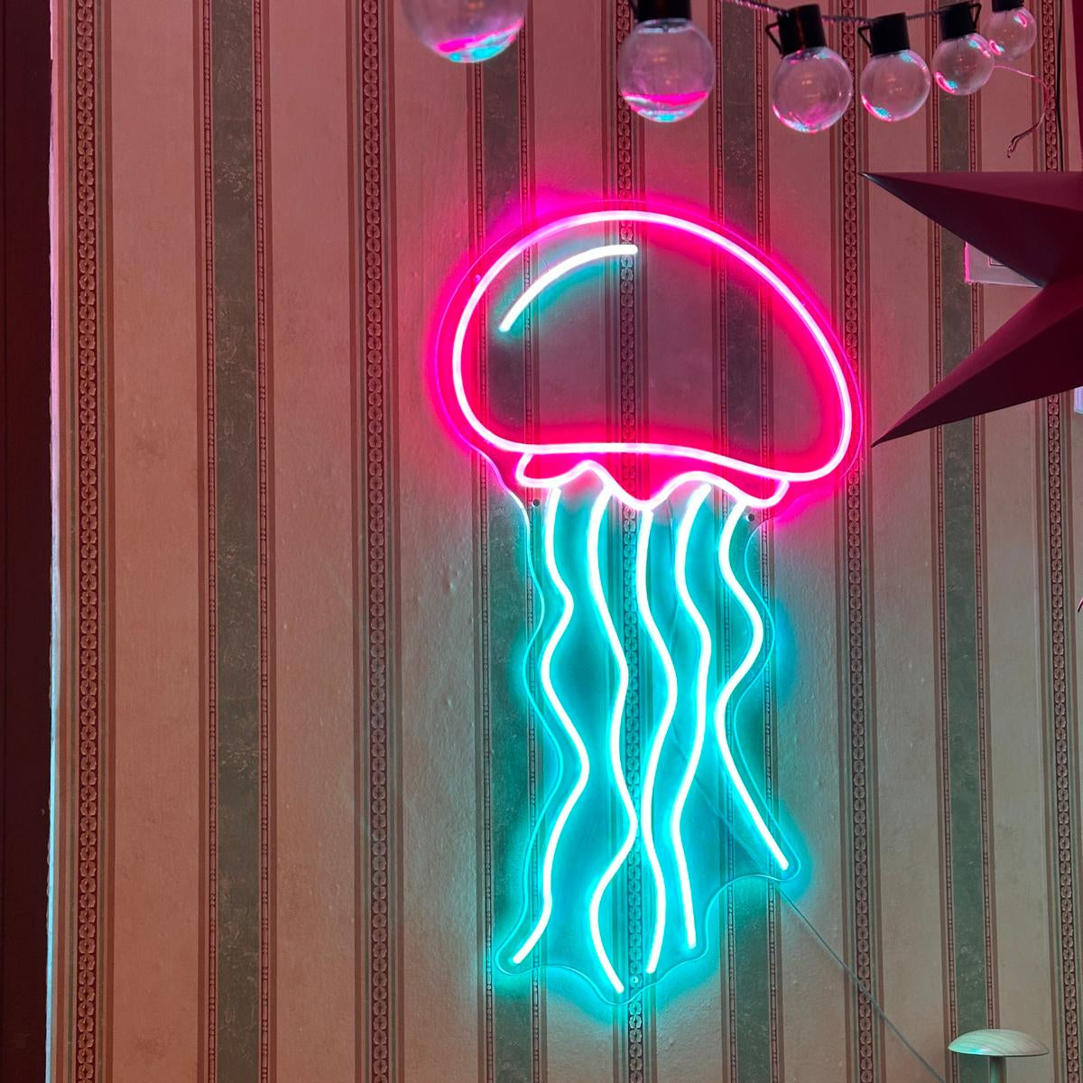 néon led meduse
