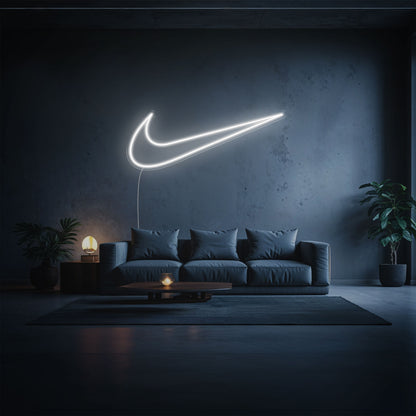 néon led nike blanc