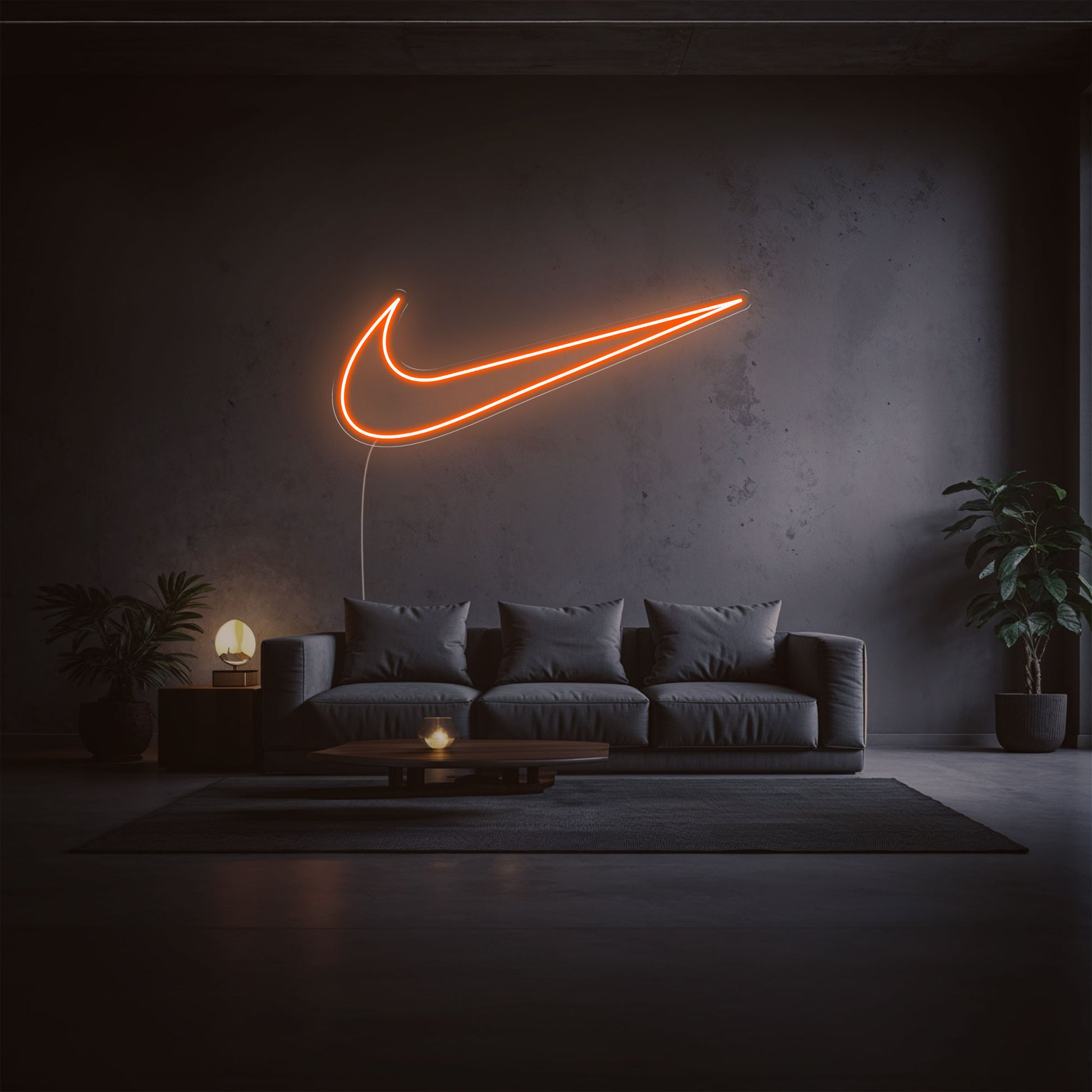 néon led nike orange