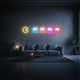 neon led pacman
