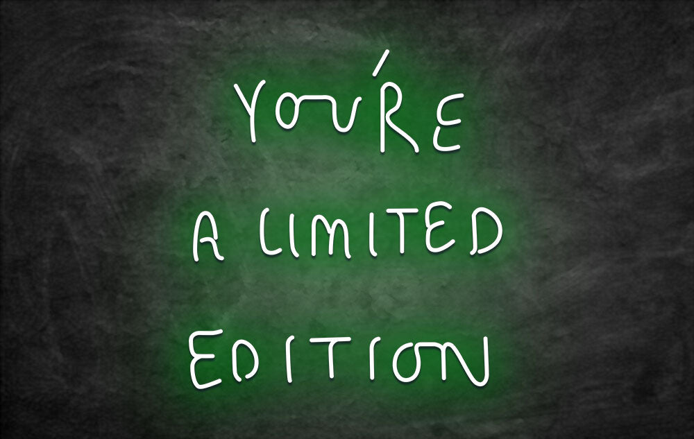 Néon LED you re a limited edition vert